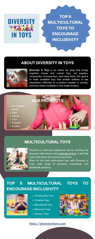 Top 5 Multicultural Toys to Encourage Inclusivity