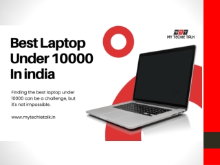 Best laptops under 10000