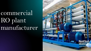 commercial RO plant manufacturer- watertreatmentplants.in