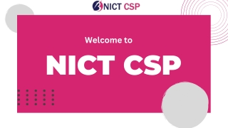 Apply for all bank csp with NICT CSP provider