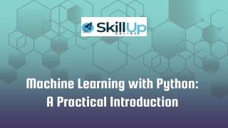 Machine Learning with Python: A Practical Introduction