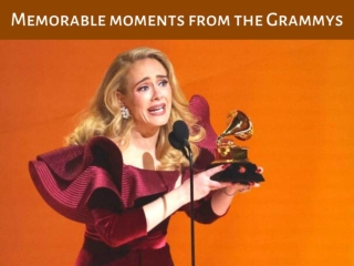2023 Memorable moments from the Grammys