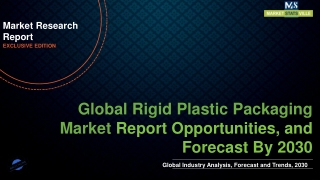 Rigid Plastic Packaging Market to Reach US$ 281,619.9 million by 2030