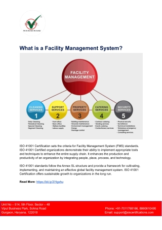 What is a Facility Management System