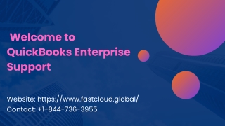 QuickBooks Enterprise Support (844-736-3955) Expert Help