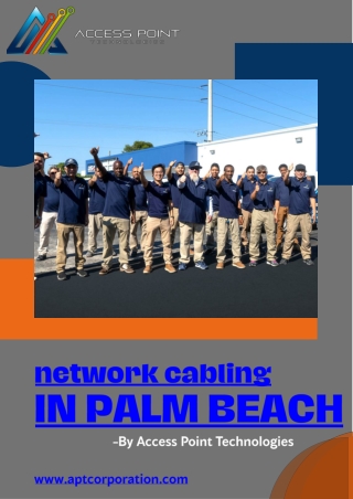 Network Cabling Services in Palm Beach | Access Point Technologies