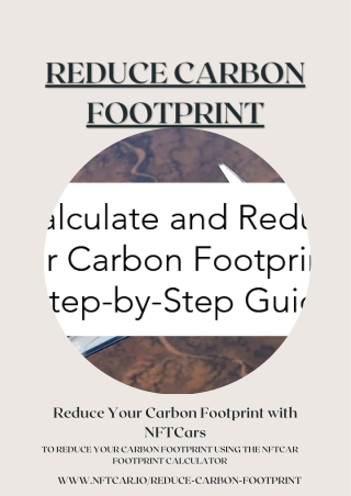 reduce carbon footprint