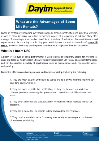 Articulated Boom Lift Rental1
