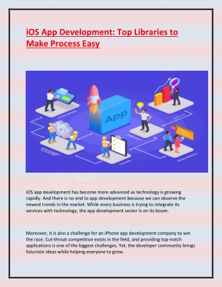iOS App Development Top Libraries to Make Process Easy