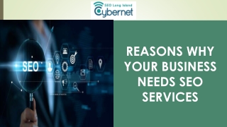 Reasons Why Your Business Needs SEO Services