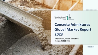 Global Concrete Admixtures Market By Product Type, By Manufacturers, By End-User