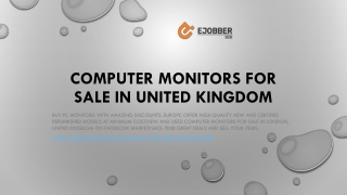 Computer Monitors for Sale in United Kingdom