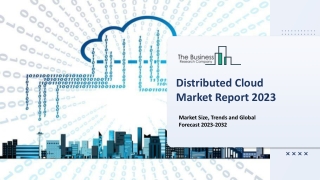 Distributed Cloud Market : By Industry Trends, Leading Players, Size, Share