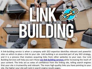 SEO Link Building Services