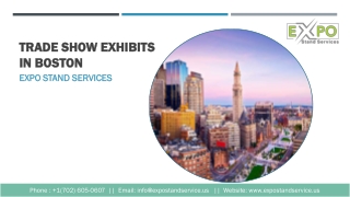 Trade Show Exhibits in Boston - ESS