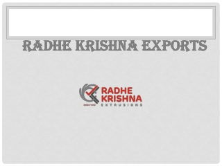 Screw Barrel Manufacturers In India| Radhe Krishna Exports