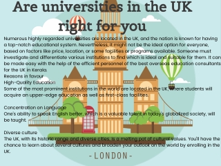 Are universities in the UK right for you?