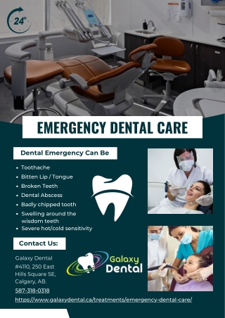 Emergency Dental Care | Emergency Dentist | Dental Clinic Calgary
