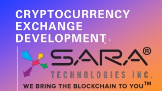 Cryptocurrency Exchange Development Service