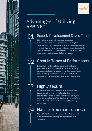 Advantages of Utilizing ASP.NET