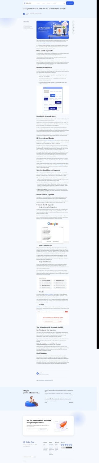 WriterZen - LSI Keywords_ How to Find and Use Them to Boost Your SEO