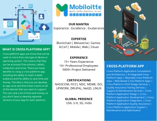 Cross-Platform Application Development Company