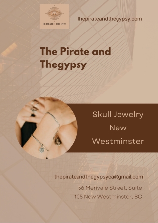 Shop For the Latest Design Skull Jewelry New Westminster