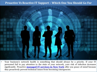 Proactive Vs Reactive IT Support – Which One You Should Go For