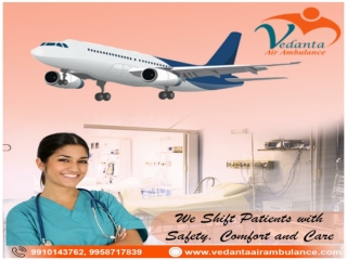 Hire The Top Air Ambulance Service in Purnia by Vedanta Air Ambulance