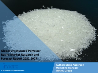 Unsaturated Polyester Resins Market Research and Forecast Report 2022-2027