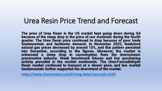 Urea Resin Pricing online