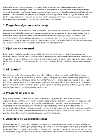 Maneras sorprendentes de mejorar tu relación