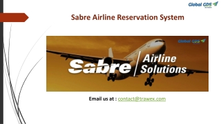 Sabre Airline Reservation System