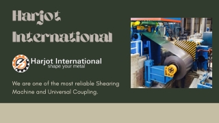 Universal Coupling and Shearing Machine - Harjot International