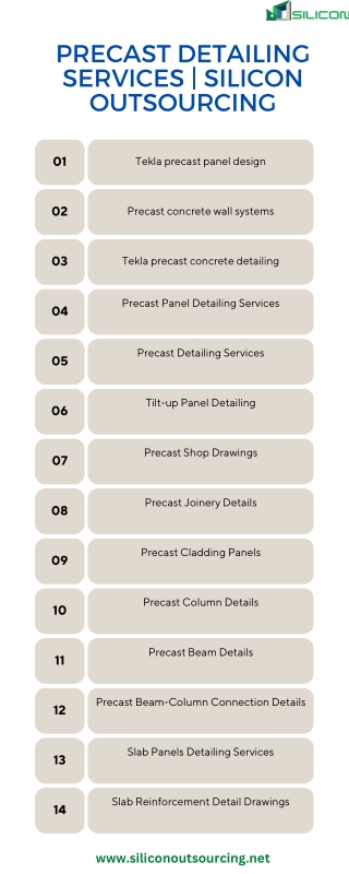 PRECAST DETAILING SERVICES - SILICON