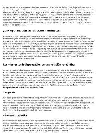 Formas de hacer mas fuerte tu relación
