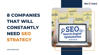 Top Companies That Will Require Consistent SEO Services