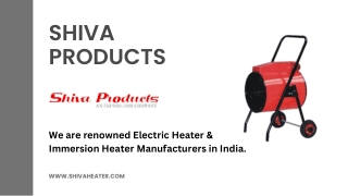 Most Prominent Electric Heater & Immersion Heater