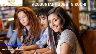 Accountant Jobs in Kochi, India 2023