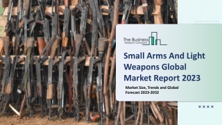 Small Arms And Light Weapons Market Forecast 2023-2032 : By Share, Growth