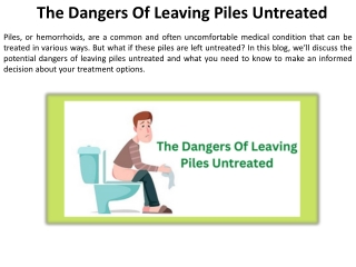 The Danger of Ignoring Piles