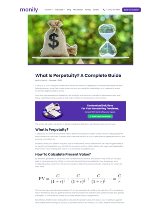 What Is Perpetuity A Complete Guide