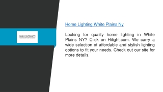 Home Lighting White Plains Ny  Hilight.com....