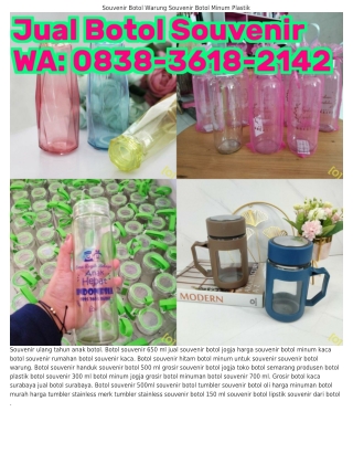 0838-3Ꮾl8-ᒿlԿᒿ (WA) Souvenir Botol Oli Souvenir Botol 300 Ml