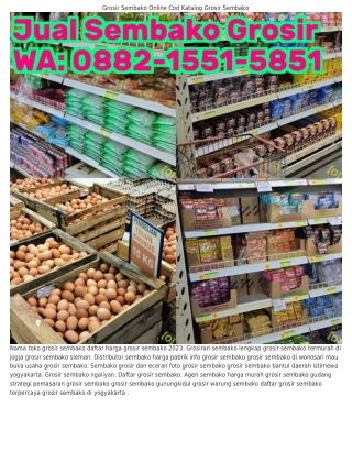 0882_l55l_585l (WA) Harga Barang Grosir Sembako Berapa Persen Keuntungan Grosir