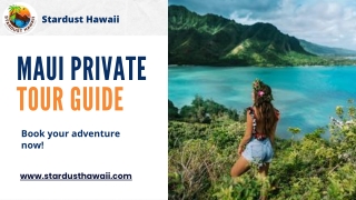 Maui Private Tour Guide | Travel & Adventure | Stardust Hawaii