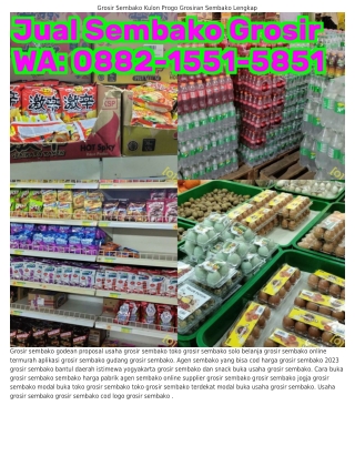 Ö882–I55I–585I (WA) Agen Sembako Harga Murah Foto Grosir Sembako