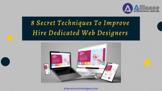 8 Secret Techniques To Improve Hire Dedicated Web Designers