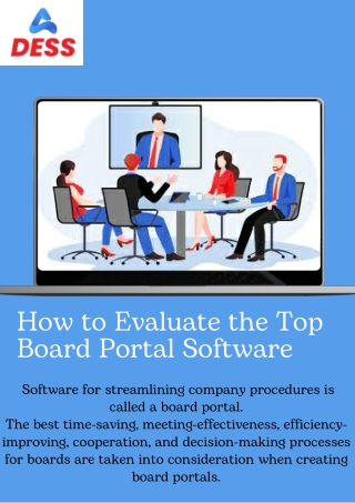 Evaluation of Top Board Portal Software