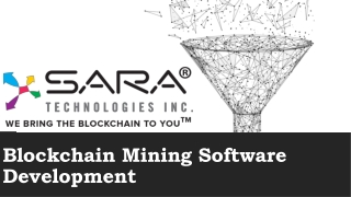 Blockchain Mining Software Development Services